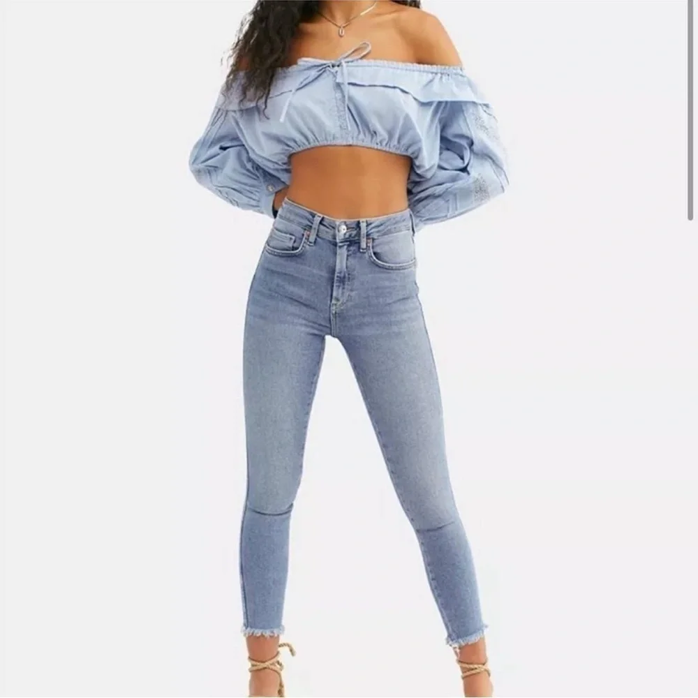 NWT - Free People - Raw High-Rise Jegging - 24 - Picture 1 of 10
